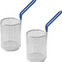 Sunrise Stainless Steel Pasta Boil Basket (2, 5"D x 7"H)