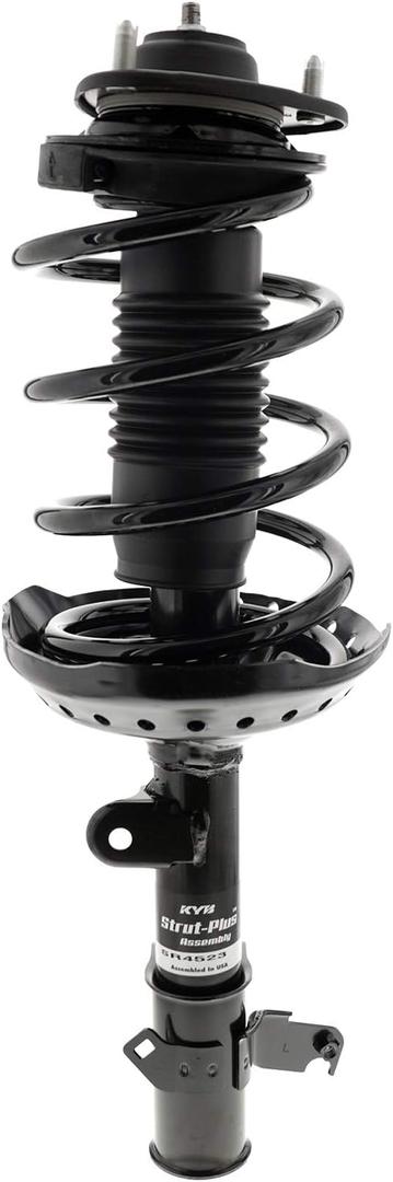 KYB SR4523 Strut-Plus Complete Corner Unit Assembly -Strut, Mount and Spring, Black