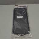 Reston Lloyd Melamine Plastic Tidbit Tray, BPA-Free, Food Safe, Multipurpose Platter Serving Tray, Bathroom/Table Organizer, Charcoal