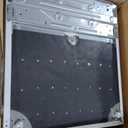 Midea MERC05C4BAWW Chest Freezer, 5.1 Cubic Feet Freezer With Removable Basket, Interior LED Light, Adjustable Temperature, For Kitchen Apartment Office, White