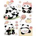 YiLUAN Paint by Numbers Canvas Kit for Adults Beginners with Framed Canvas,16" Wx20 H Canvas Paint Animal Number Artist Painting Kits - Panda