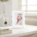 5x7 1PCS Vintage Picture Frame Plastics Handmade Photo Frame Glass Panel European style Suitable for tabletop