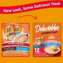 Hartz Delectables Soft Pate Lickable Wet Cat Treats, Variety Pack, 12 Count (EXP 02/19/26)