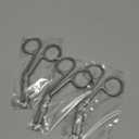 3pcs Stainless Steel Eyebrow Tweezers Handle Shaped Angled Tweezers Flat Tip Hair Plucker for Eyebrow Trimming and Shaping, Face Hair Tools for Women & Men