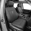 Fit For Toyota Tundra Crewmax Cab & Double Cab 2022-2026 Custom Seat Covers,Full Covered Faux Leather Waterproof Seat Covers For Trucks,Fit For Limited,Platnium,1794,Edition,Trd Pro,Capstone-Black