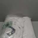 Electric Heated Blanket Full Size 72"x84", Dual-Sided Soft Flannel & Sherpa, LCD Display 10 Heat Settings with 1-12H Timer & Overnight Safe, Bed & Couch, Machine Washable, Light Grey