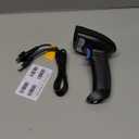 NETUM Bluetooth Barcode Scanner, Compatible with 2.4G Wireless & Bluetooth Function & Wired Connection, Connect Smart Phone, Tablet, PC, CCD Bar Code Reader Work with Windows, Mac,Android (NT-1228BC)