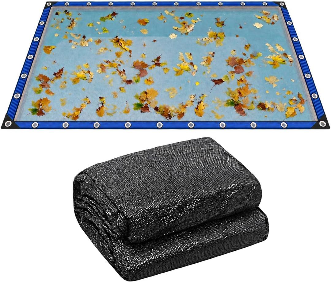 23' x 43' Rectangular Pool Leaf Net Cover for 20' x 40' Above-Ground Pools