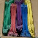 SUNEE 2 Pocket Folders with Prongs (100 Pack, 5 Colors), Paper Folders with 2 Pockets and 3 Prongs Fit Letter Size Paper, Folders with Prongs for School Office Home Business (Multicolored)