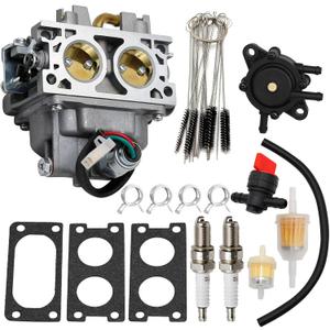 Anxingo 136-7840 127-9289 136-7842 Carburetor Replacement For Toro TimeCutter ZTR Exmark E-Series Quest, S-Series Quest (Carburetor+fuel pumps)