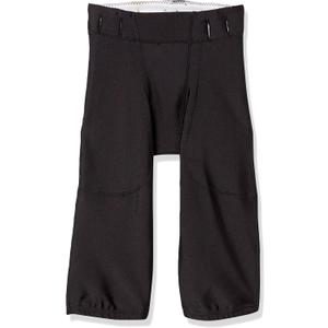 Alleson Athletic Boys Capri No Fly Football Pants, Black, Medium US
