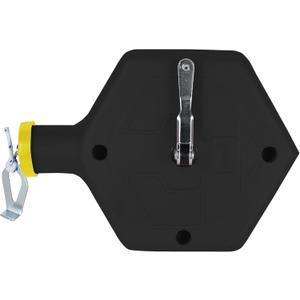 M-D Building Products 00805 ABS Tuff Line Contractor Chalk Reel, Durable and Reliable Chalk Line for Precision Marking, Ideal for Construction & Carpentry Projects (0.06 in. x 100 ft, Black)