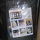 Car Seat Covers Full Set, 5 Seats Universal Leather Seat Covers for Cars, Waterproof Front and Rear Seat Cover, Breathable Automotive Seat Cover for Most Sedans, Trucks, SUVs, Black&Brown
