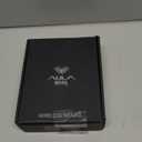 AULA SC100 Silent Wireless Gaming Mouse Rechargeable, with Side Buttons, LED Backlit, DPI Adjustable, 2.4G Wireless Optical Computer Mice Punk Cool Mouse for Games/Work (Black)