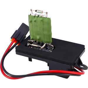 AITKEN HVAC Blower Motor Resistor Compatible with 1999-2006 Chevy Silverado/GMC Sierra 1500 2500 3500, 2000-2002 GMC Yukon (2 Holes Mounting Flange) Replaces# 973-004, 89018597, 22807122, 89019089