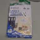 8" X 2" Matte White Printable Water Bottle Labels (100 Sheets, 500 Stickers) NOT Waterproof Bottle Wrap Around Stickers for Laser & Inkjet Printers - Spartan Industrial Template R024