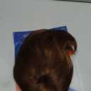 RENERSHOW Short Brown Bob Wigs for Women Brown Mixed Blonde Synthetic Wig with Bangs 10inch Average Size Natural Looking Daily Party Wig