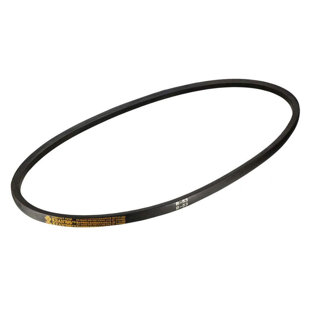 uxcell B-53 V-Belts 53" Inner Length, B-Section Rubber Drive Belt
