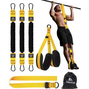 Abahub Heavy Duty Pull Up Assistance Bands Set, Resistance Bands for Assisted Pull-Ups, Chin-Ups, Strength Training, Stretching & Workout Fitness