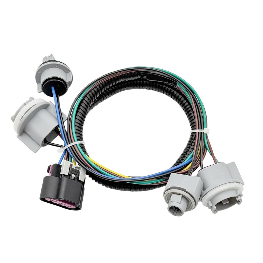 Rear Tail Light Lamp Wiring Harness Socket Fit for Chevy Suburban Tahoe GMC Yukon Replace 22787445