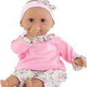 Corolle Bb Calin Maria Baby Doll - 12" Soft-Body with Sleeping Eyes That Open and Close, Vanilla-Scented - Mon Premier Poupon Collection for Kids Ages 18 Months and up
