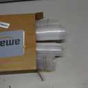 Layhit 100 Pcs Heart Shaped Storage Containers Plastic Mini Heart Box Clear Food Storage Containers with Lid Portion Cups for DIY Craft Liquid Foam Ball Soft Clay(1.7 oz)