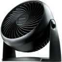 Honey.well Turbo Force Air Circulator Table Fan, 11 inch, 3 Speed, 90 Degree Pivot, Black