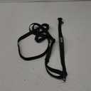 Hands Free Dog Leash, Multifunctional Crossbody Dog Leash, 5.9-9.5Ft Long Waist Belt with Car Safety Buckle and Double-Sided Reflective Stitches for Medium and Large Dogs.(Black) (5.9-9.5ft-Large, Black)