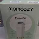 Momcozy Diaper Pail with Patented Triple-Seal Odor Control, Wide Opening, Ergonomic Height, Large Capacity with Viewing Window, Childproof Lock, Fits Standard Trash Bags