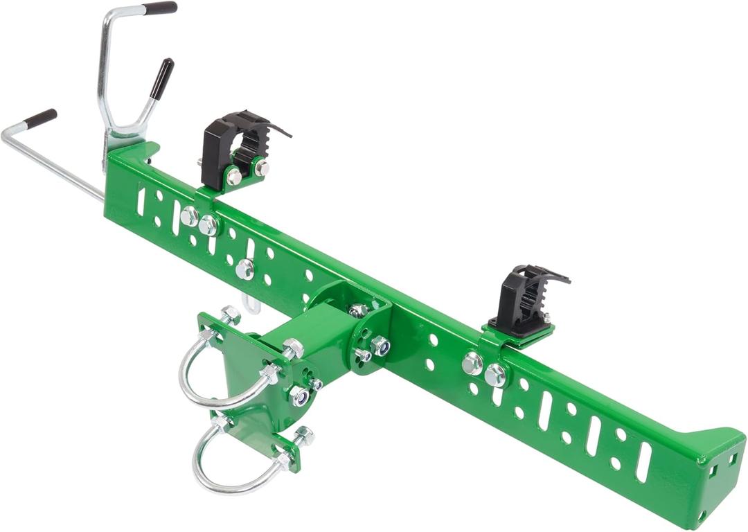 WUTIST Adjustable Zero Turn Mower Trimmer Holder Fit for 1"-2" Roll Bars Quick Clamp Locking System -Green