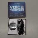 128GB Natesukii Magnetic Voice Activated Recorder - 9800Hrs Recording Device Dictaphone with Playback for Lecture Meeting, Digital Voice Recorder with AI-Intelligent Triple Noise Cancellation, Black