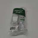 GUSTO [10 oz. - 100 Pack Crystal PET Clear Plastic Cups for Party - Ideal for Cold Beverages, Smoothies, and Parties