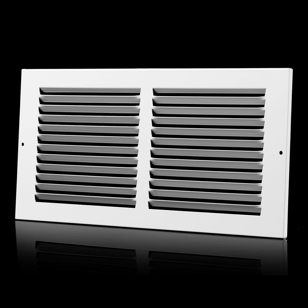 14x6 Vent Cover(Duct Opening Size),Air Return Vent Cover,Flat Vent Cover,Rejillas De Aire Acondicionado para Casa, Return Air Grilles,Outer Dimensions:15.75"W x 7.75"H(14"W x 6"H, Duct Opening)