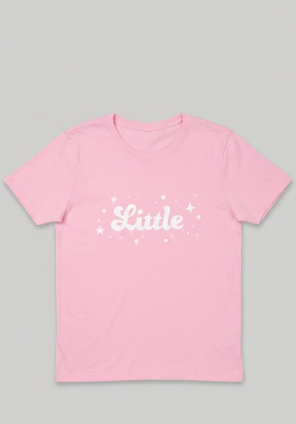 LITTLE Big Matching Cute Aesthetic Sorority Reveal Outfits T-Shirt S