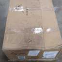 KRAUS Turino 33-inch Fireclay Workstation Drop-In/Undermount Single Bowl Kitchen Sink in Gloss White, KFDW1-33GWH