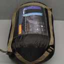 3-4 Season Sleeping Bag for Adults & Kids, Lightweight Warm Cold Weather Camping Bag with Waterproof Compression Sack  Portable for Hiking, Backpacking, Traveling & Outdoor Adventures (Army Green)