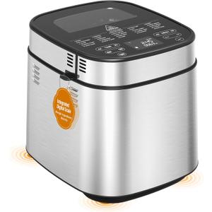 2026 Upgraded 2.5LB Bread Maker with Built-in Electronic Scale