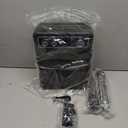 Karaoke Machine with 2 Wireless Microphones, Portable Bluetooth Speaker for Adults Kids, PA Systems Support TWS Echo Adjust TF USB AUX for Home Party Outdoor Travel (T03-2 MICS)