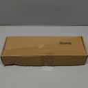 Rossesay 10 Pcs Flameless LED Taper Candles Battery Operated Candles 8.58'', 9.69'', 10.98'', 12.91'', 12.8'' Flameless Candlesticks Flickering for Halloween Christmas Church Wedding (Green)