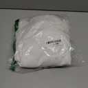 Women's Square Neck Puff Sleeve Mini Dresses Ruffle Elastic Waist A-Line Elegant Summer Casual Flowy Mini Dress (White)