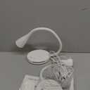 LED Wall Mount Reading Light, Bedside Reading Lights with Touch Control, 5 Dimmable, USB Output, Night Light & Timers, Flexible Gooseneck Headboard Bed Lights Wall Sconce (White-2P)