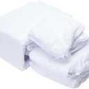 Super Soft Breathable  Set,  4 Piece with Flat Sheet, Fitted Sheet, 2 Pillowcases