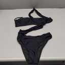 Lilosy Sexy Cutout Tube High Waist Bandeau Bathing One Piecce Swimsuit