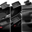 CDEFG 4PCS for Honda HR-V 2023-2025 2026 Accessories Center Console Organizer Tray HRV (LX, Sport, EX-L) 2023 2024 2025 Armrest Storage Middle Console Insert Door Handle Pocket