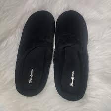 Dearfoam Darcy Velour Clog Black XL 11/12