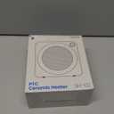 Gaiatop Mini Space Heater, Lightweight PTC Ceramic Fast Heating 500W Energy Efficient for Indoor Use, Overheating & 45 Tip-Over Protection, Portable Desk Electric Heaters for Office Home Black