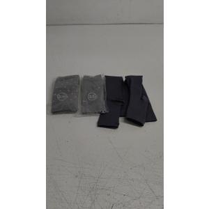 Open Toe Compression Socks for Women Men 15-20 mmHg 4 Pairs Toeless Footless Socks Compression S