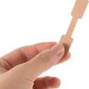 SUPVOX Kraft Paper Labels 300Pcs Blank Adhesive Jewelry Price Tags for Rings Bracelets Necklaces DIY Crafts and Display