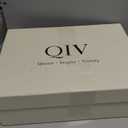 QIV Platform Mary Jane Heels for Women Chunky Block Heel Round Toe Closed Toe Dress Shoes (8.5, Burgundy)