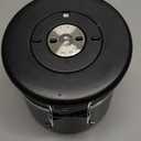 Coffee Gator Coffee Canister, 11oz Airtight Stainless Steel Kitchen Food Storage Container with Date-Tracker, CO2-Release Valve and Scoop for Beans, Grounds, Sugar, Cookies Jars, Tea, Cereal - Red